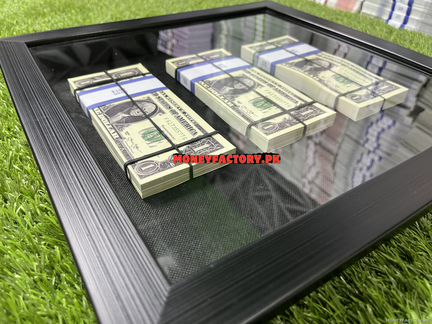 3 Stacks 1 Dollar Frame
