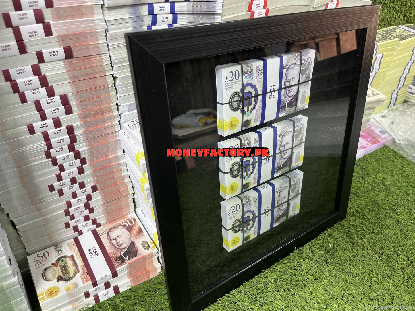 3 Stacks 50 Pounds Frame