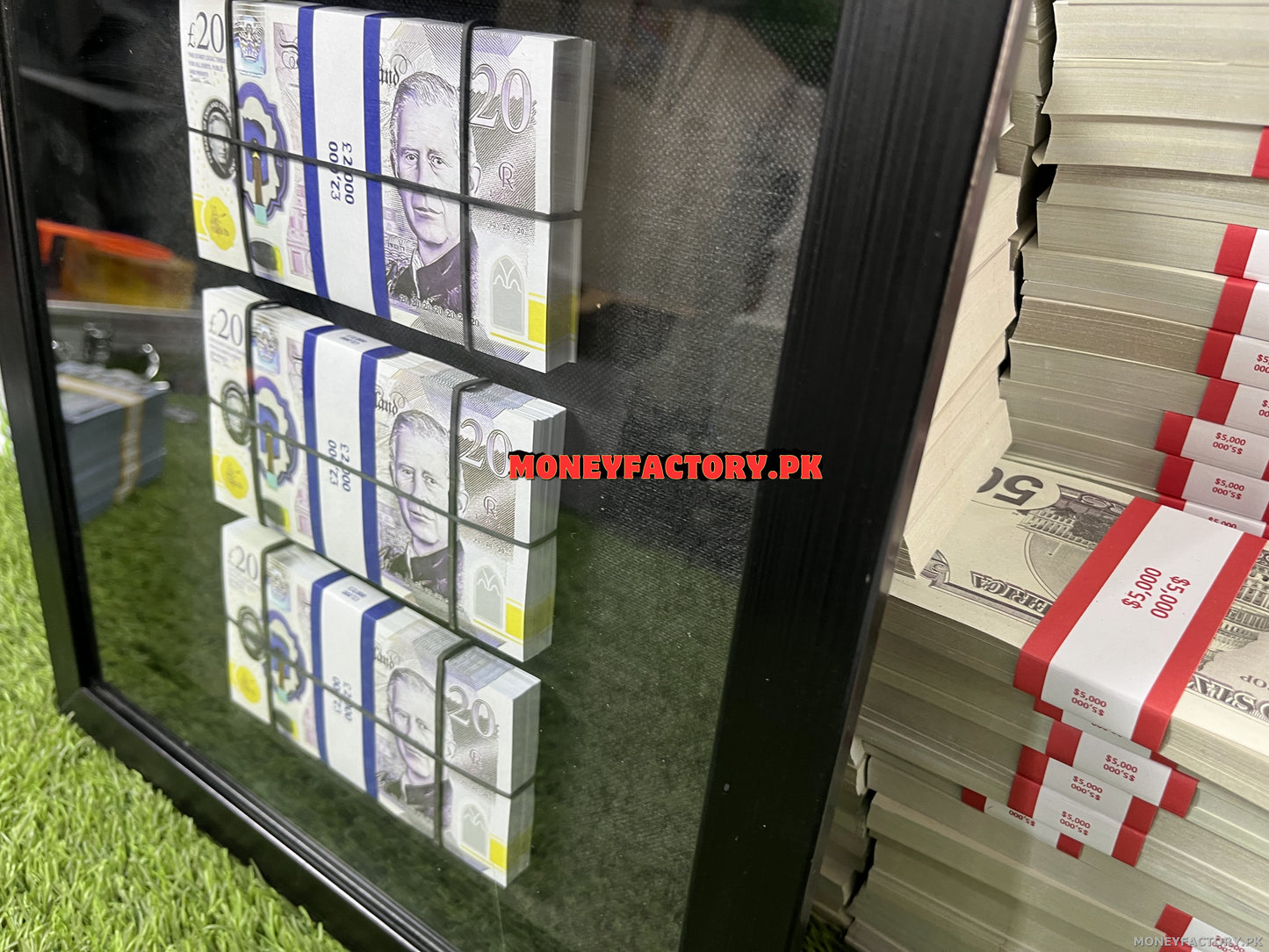 3 Stacks 50 Pounds Frame