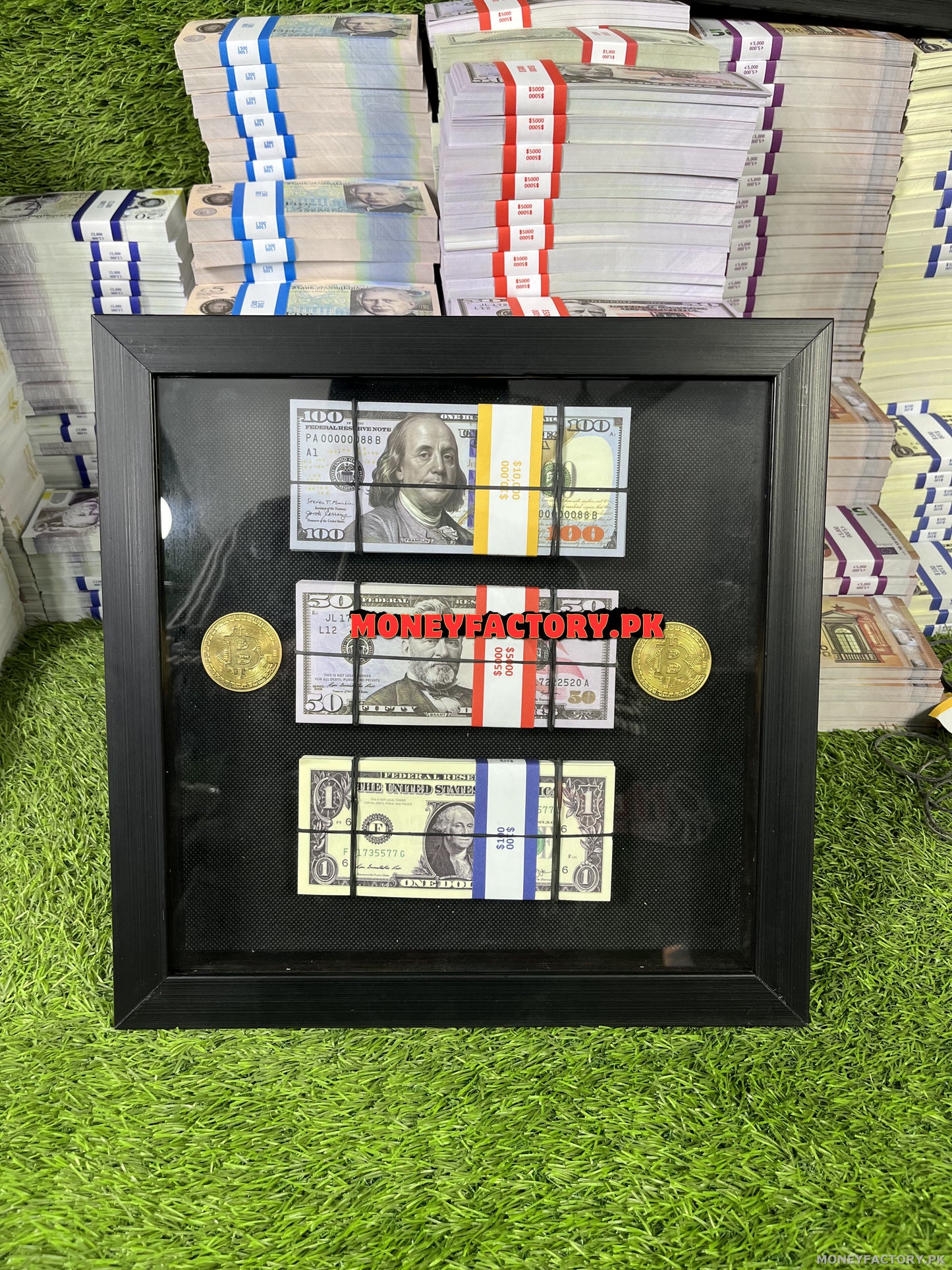 Bitcoin Dollar Frame