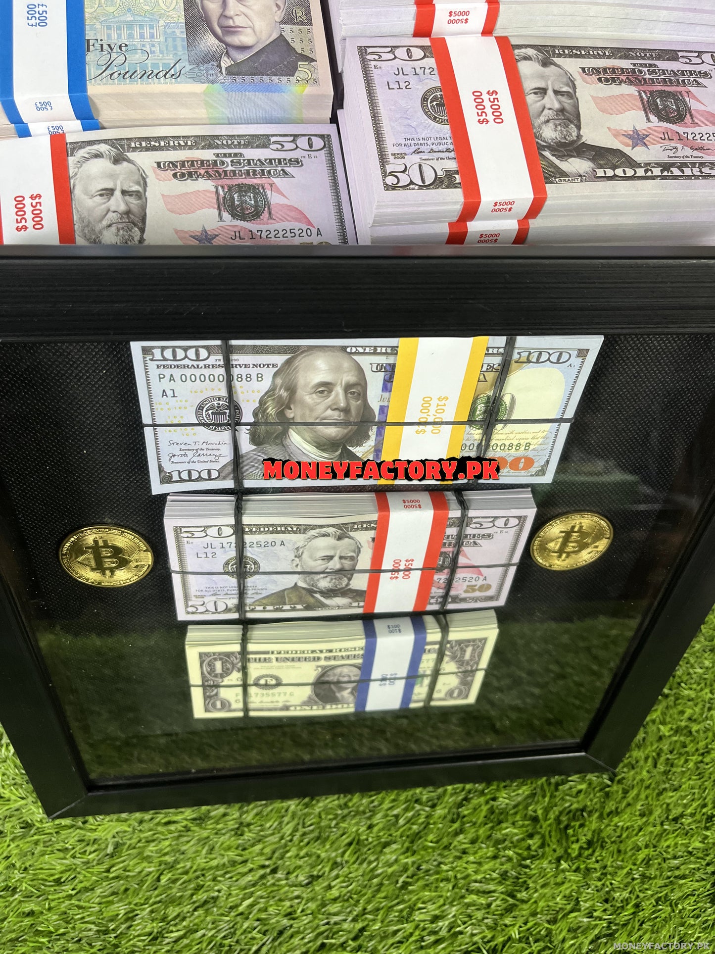 Bitcoin Dollar Frame