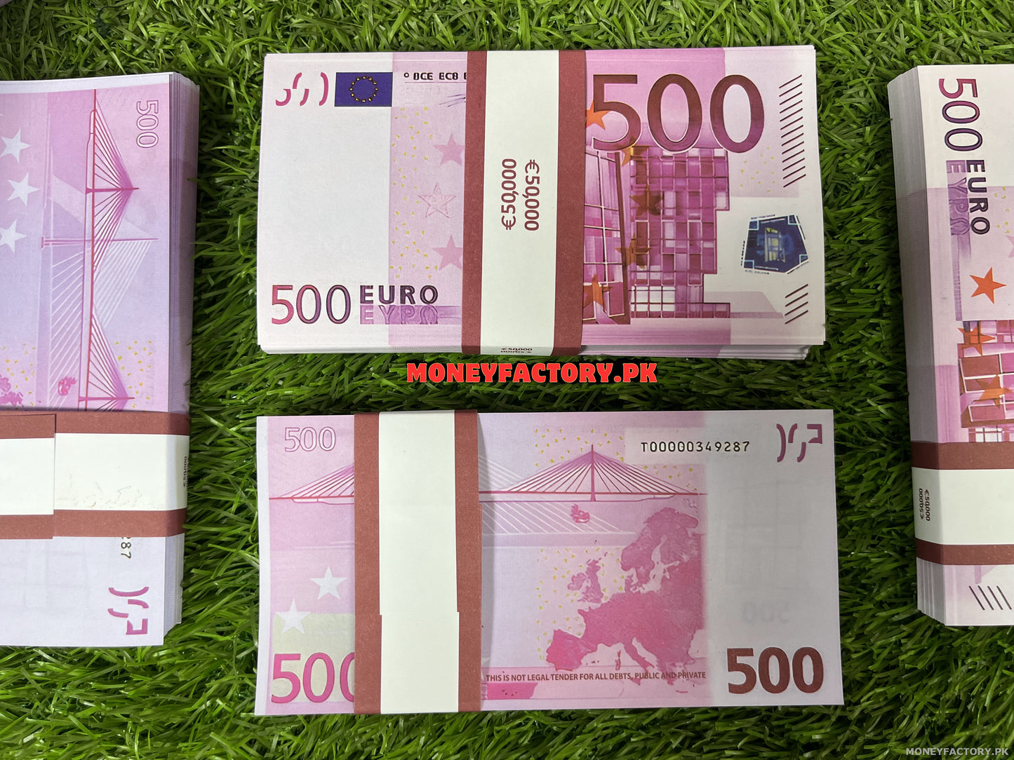 500 Euros Stack