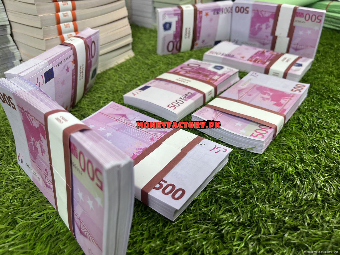 500 Euros Stack