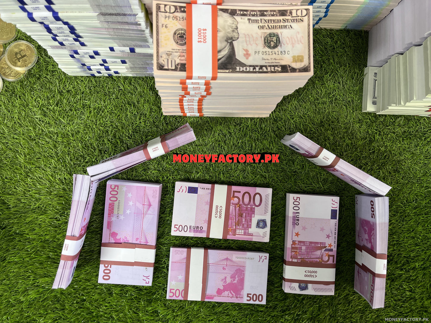 500 Euros Stack