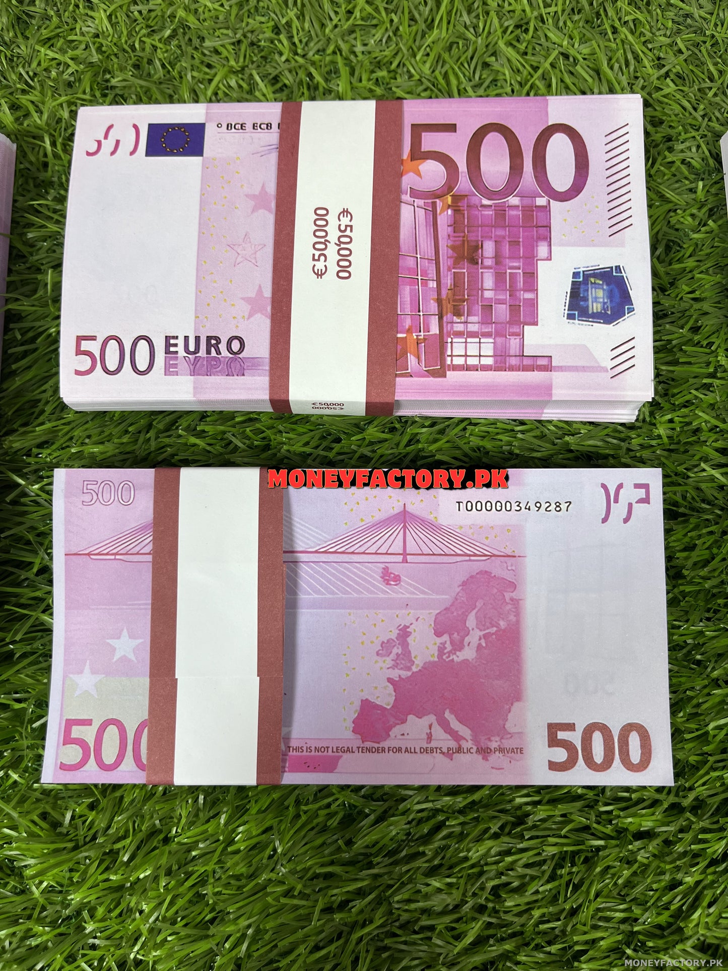 500 Euros Stack