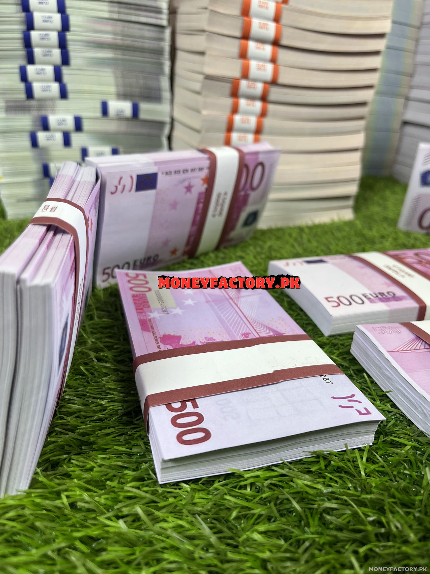 500 Euros Stack