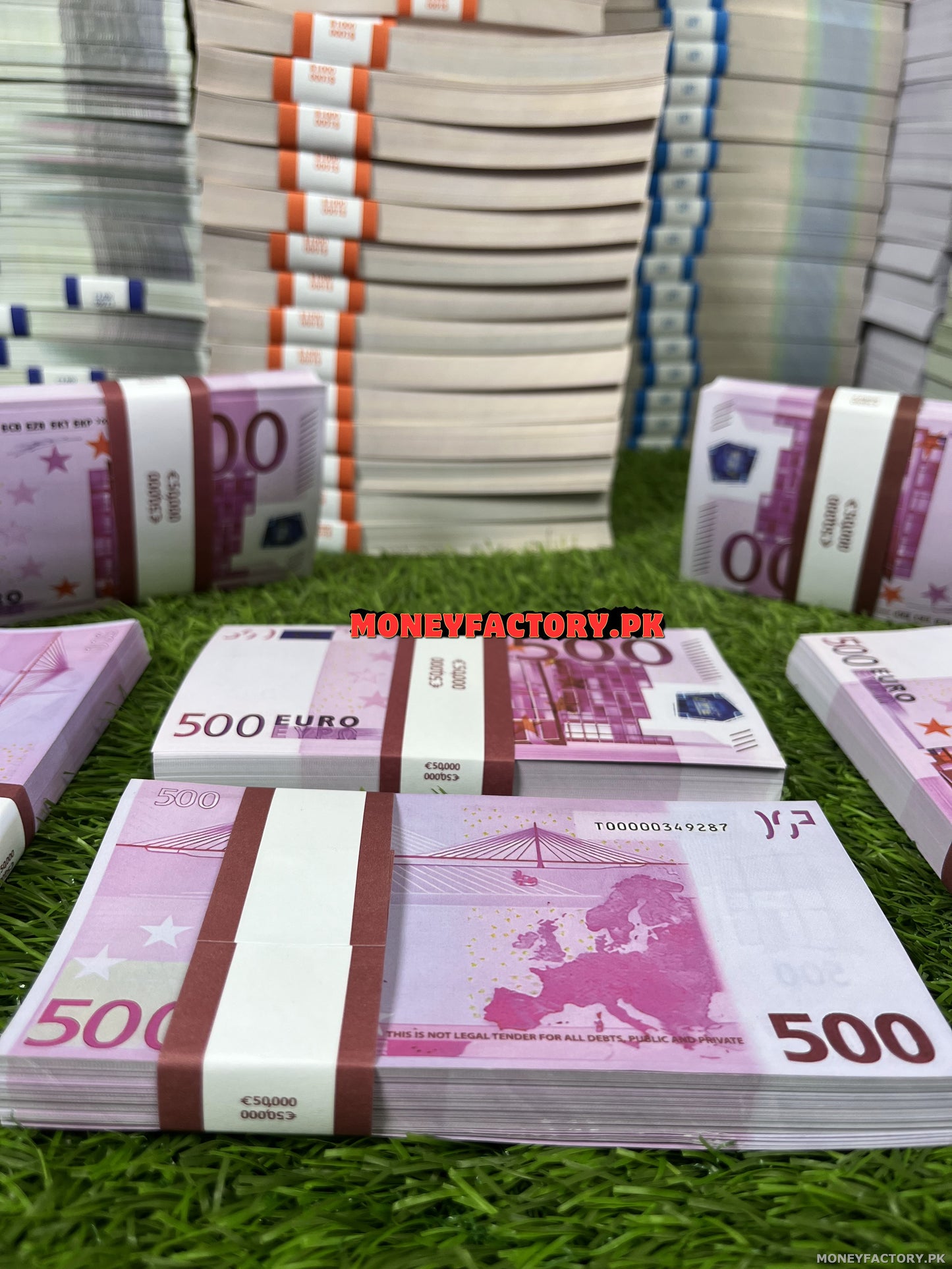 500 Euros Stack
