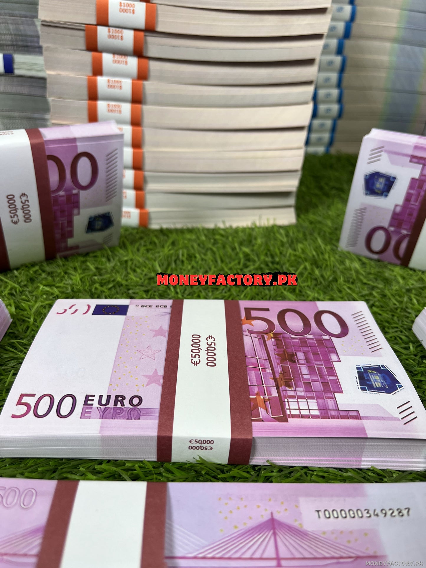 500 Euros Stack