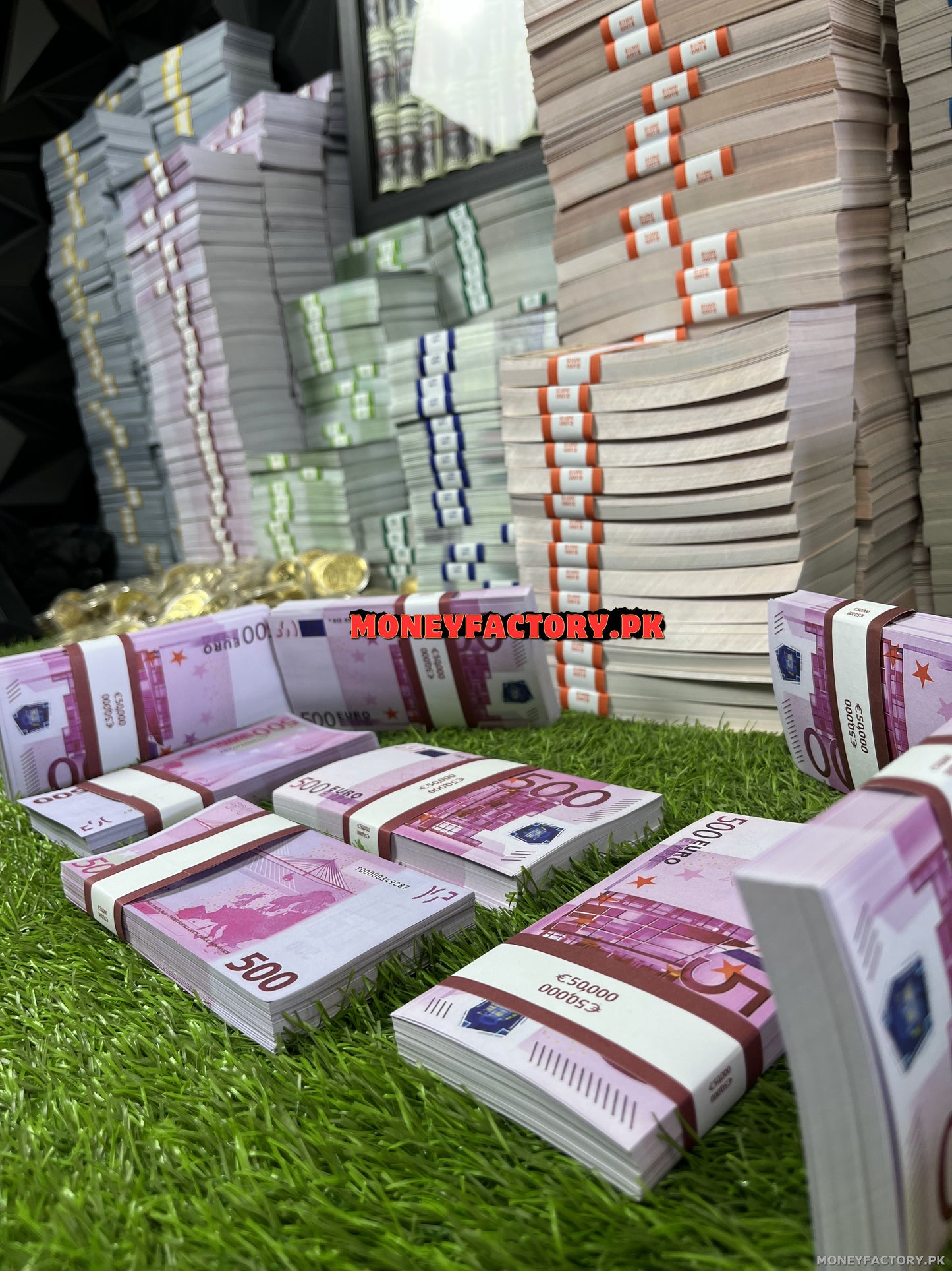 500 Euros Stack