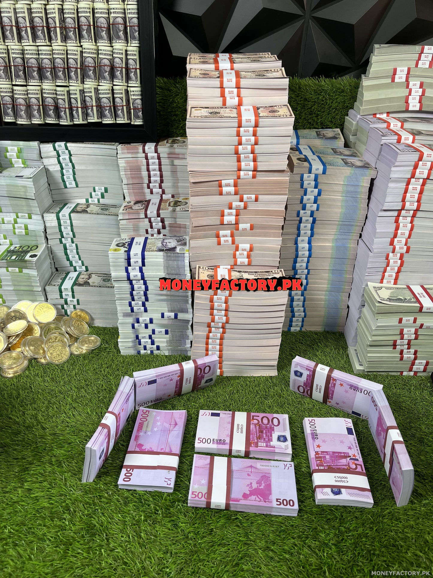 500 Euros Stack