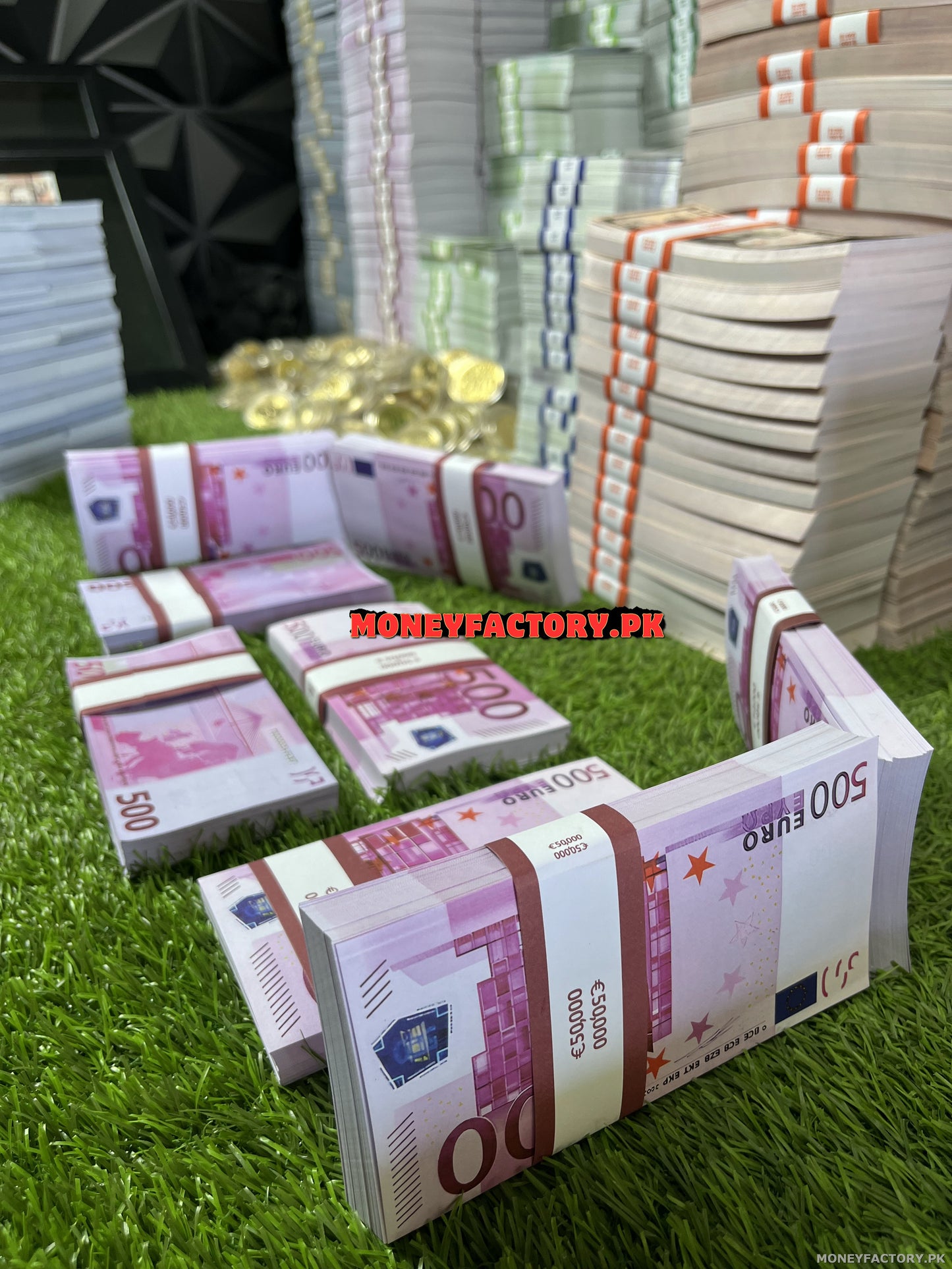 500 Euros Stack
