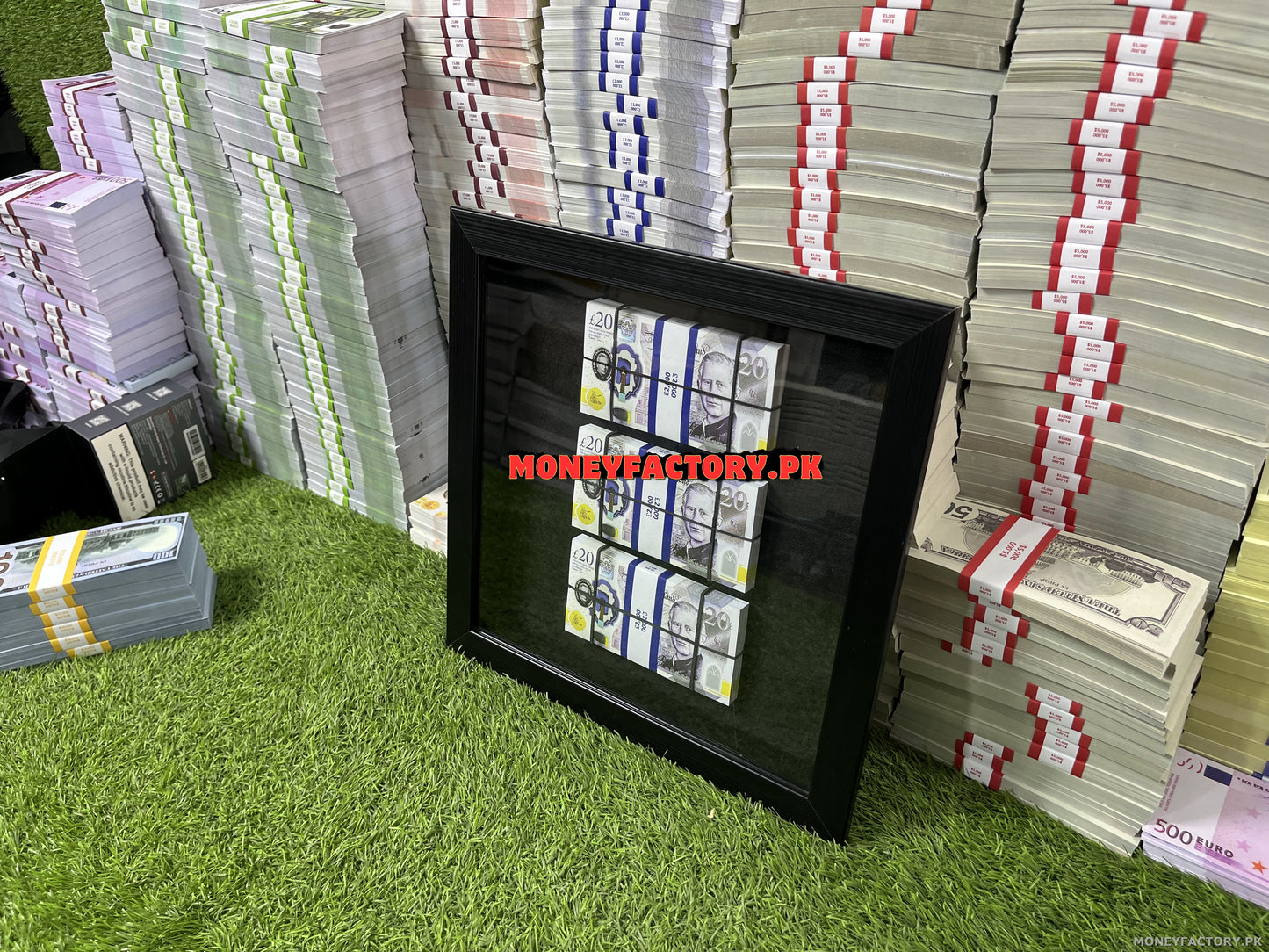 3 Stacks 50 Pounds Frame