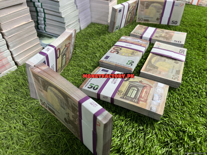 50 Euros Stack