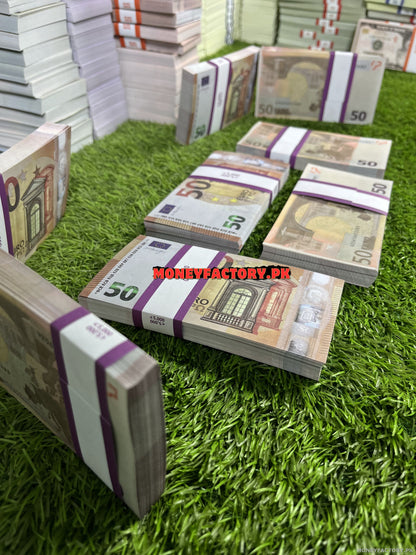 50 Euros Stack