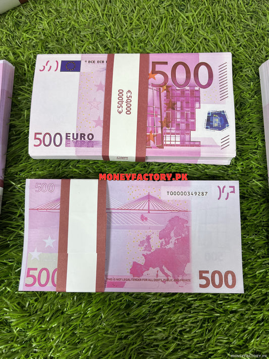 500 Euros Stack