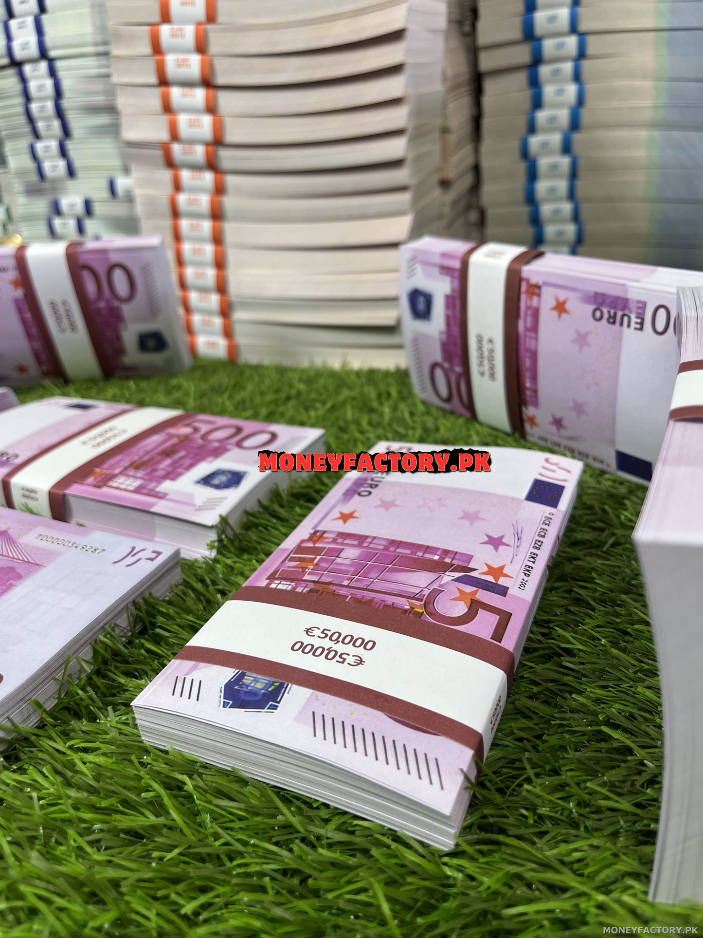 500 Euros Stack